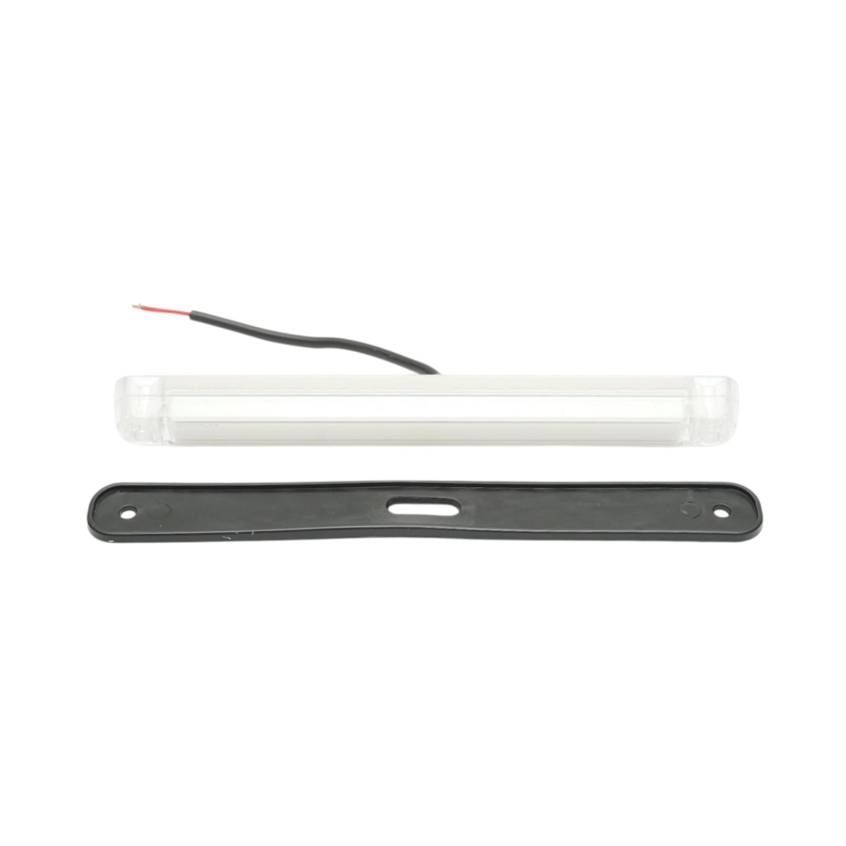 Бял LED Габарит / Маркер с NEON ефект - 16 диода 12V-24V 235mm