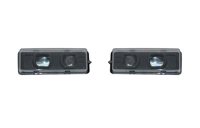 Комплект LED Халогени / Фарове за мъгла с двойна лупа за DAF XF95, 75CF, 85CF – OEM 1328860 / 1328861