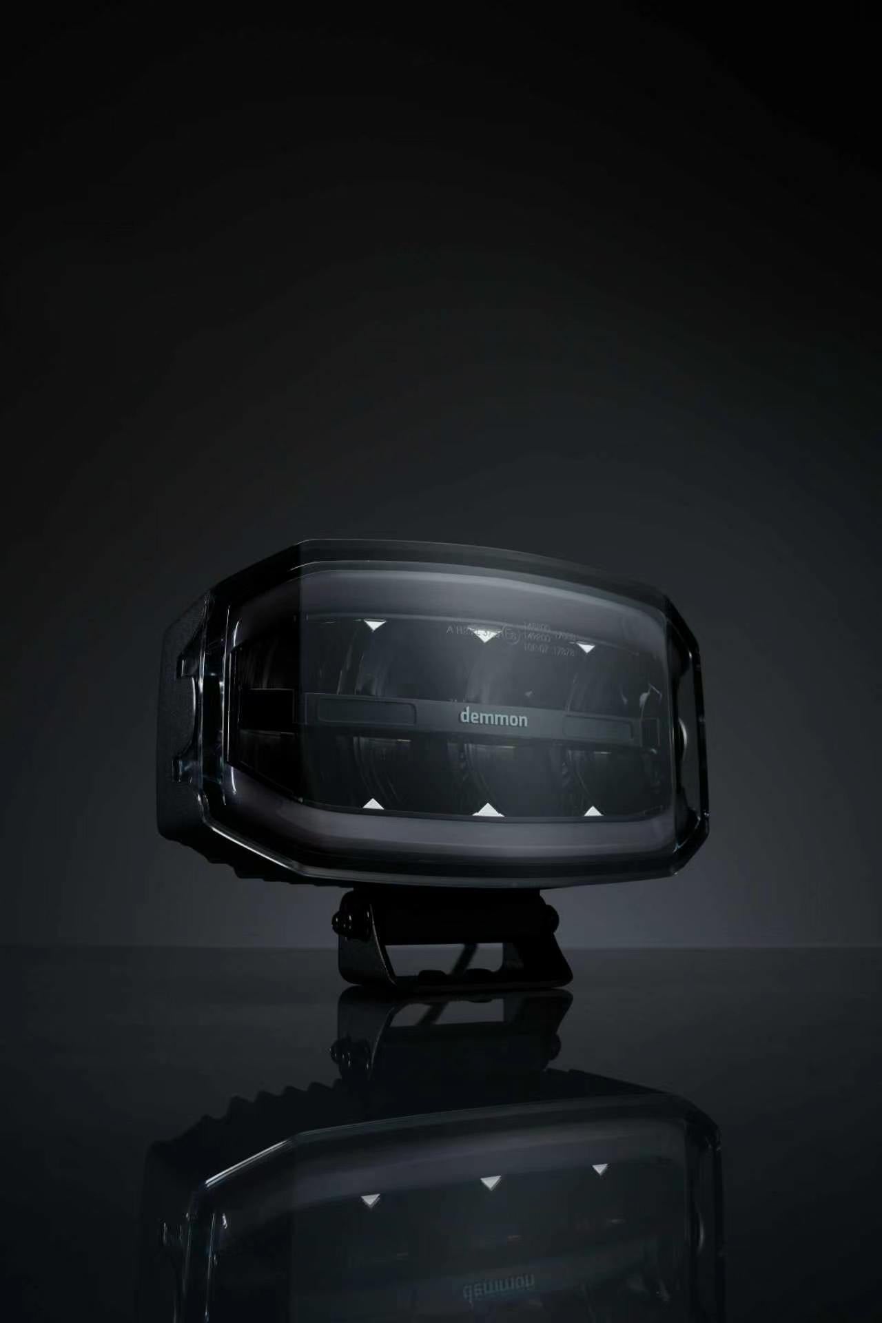 LED Халоген Demmon 10 (244mm) IP67, 9-32V 90W E-MARK (ECE R148/R149/R10) с Динамична Бяла и Оранжева DRL Светлина-Мигач