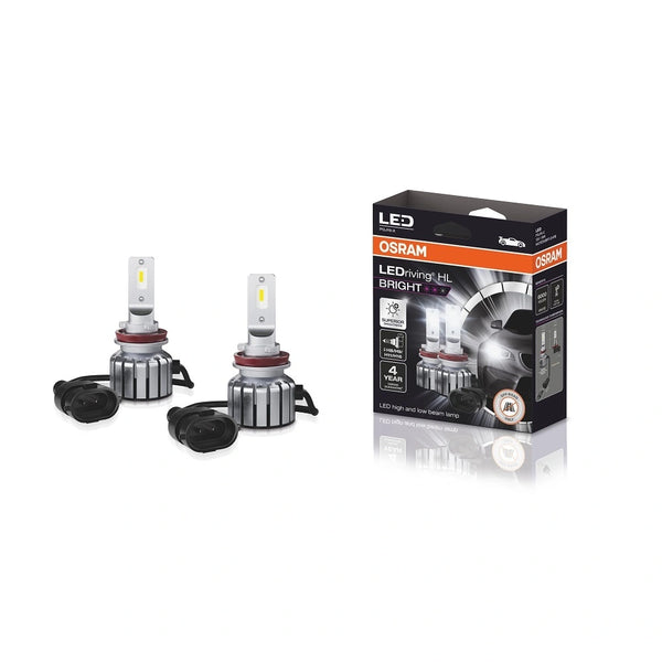 Комплект от 2бр Лед Led Диодни Крушки Osram H8/H11/H16/H9 LEDriving HL BRIGHT +300% за фарове 12V