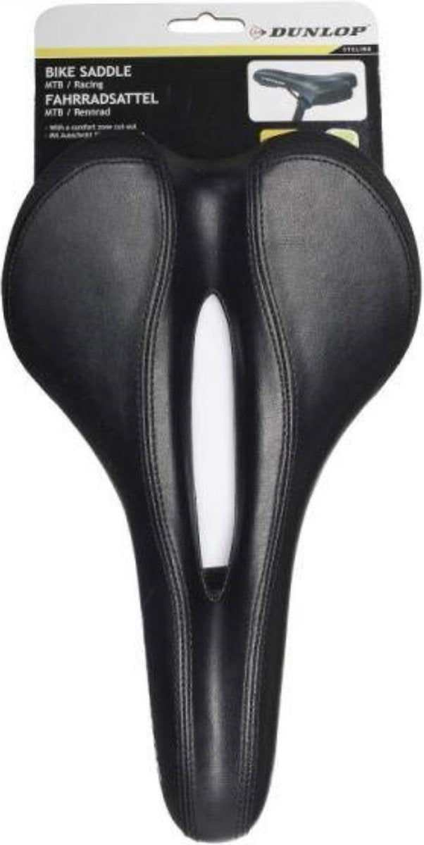 Спортна седалка за велосипед колело 27 x 17cm черна Dunlop