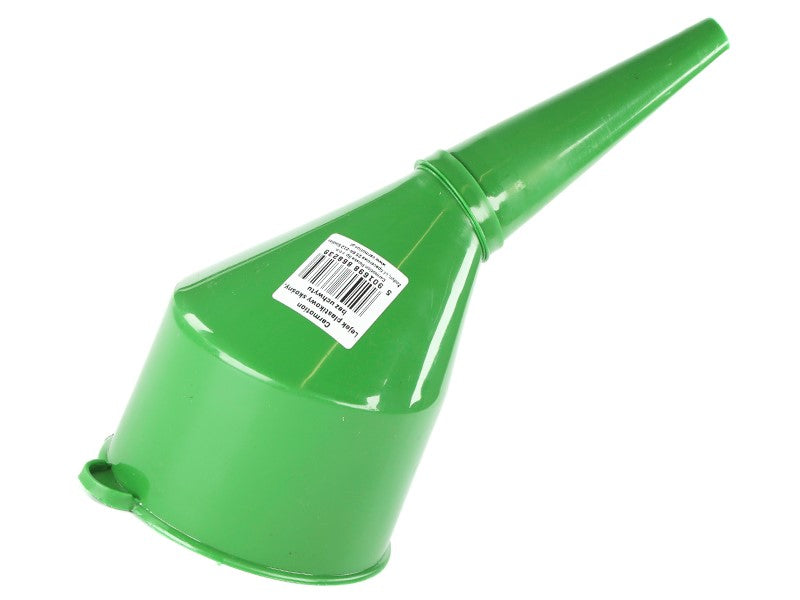 Пластмасова ъглова фуния за гориво и течности с цедка 130mm Carmotion