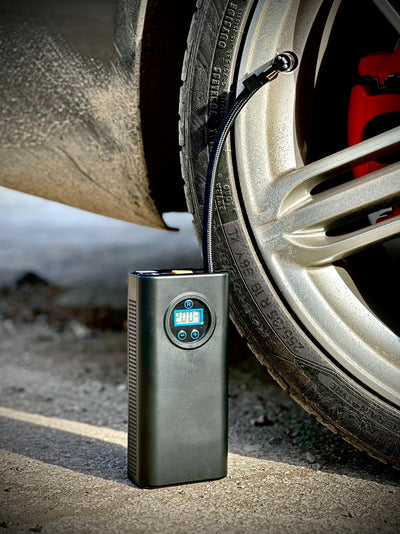 🔥 AirPump Pro™ Мощен Мини Компресор на Батерия с LED Дисплей