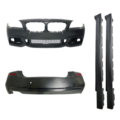 BODY KIT М ПАКЕТ ЗА BMW F10 (2010+) - M-TECH ДИЗАЙН БЕЗ ХАЛОГЕНИ