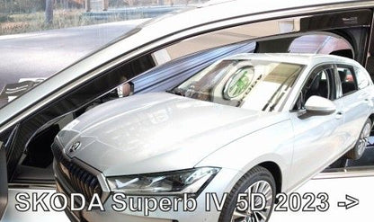 ВЕТРОБРАНИ ЗА SKODA SUPERB (2023+) COMBI - 2БР. ПРЕДНИ