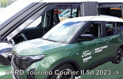 ВЕТРОБРАНИ ЗА FORD TOURNEO COURIER (2023+) - 4БР. ПРЕДНИ И ЗАДНИ