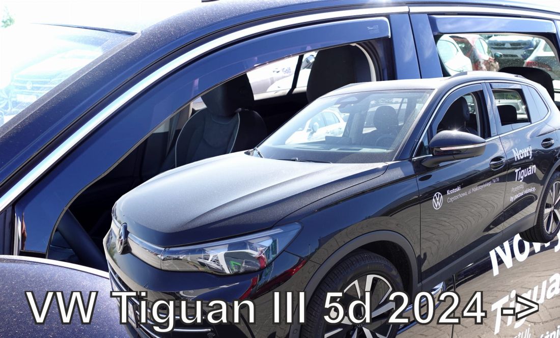 ВЕТРОБРАНИ ЗА VOLKSWAGEN TIGUAN (2024+) - 4БР. ПРЕДНИ И ЗАДНИ
