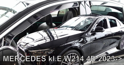 ВЕТРОБРАНИ ЗА MERCEDES E-CLASS W214 (2023+) SEDAN - 4БР. ПРЕДНИ И ЗАДНИ
