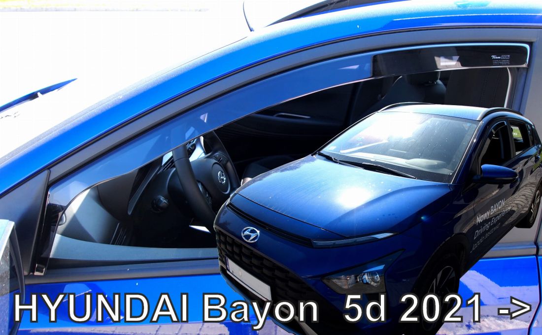 ВЕТРОБРАНИ ЗА HYUNDAI BAYON (2021+) - 2БР. ПРЕДНИ