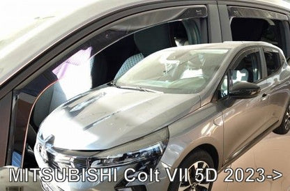 ВЕТРОБРАНИ ЗА MITSUBISHI COLT (2023+) - 4БР. ПРЕДНИ И ЗАДНИ