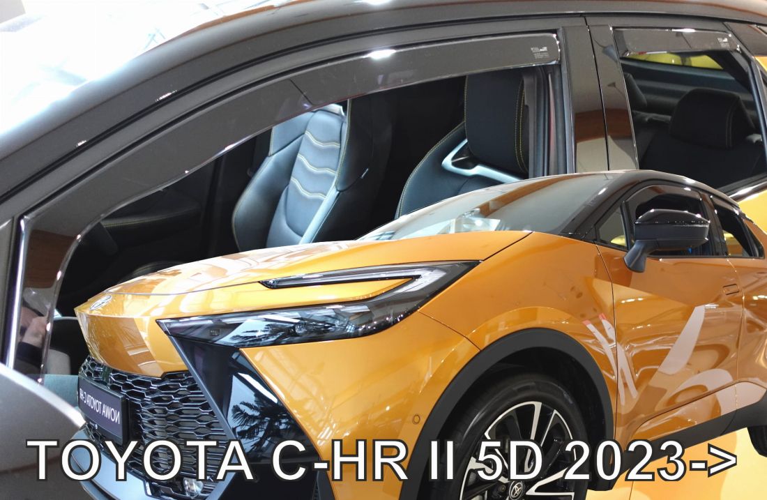 ВЕТРОБРАНИ ЗА TOYOTA C-HR (2023+) - 4БР. ПРЕДНИ И ЗАДНИ