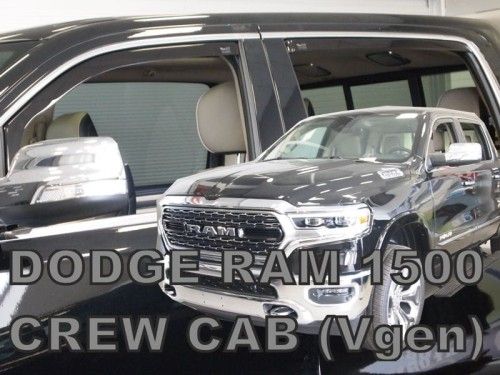 ВЕТРОБРАНИ ЗА DODGE RAM V CREW CAB (2019+) - 4БР. ПРЕДНИ И ЗАДНИ