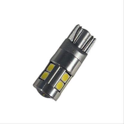 Лед крушки тип T10 с 10 диода 3030 и лупа