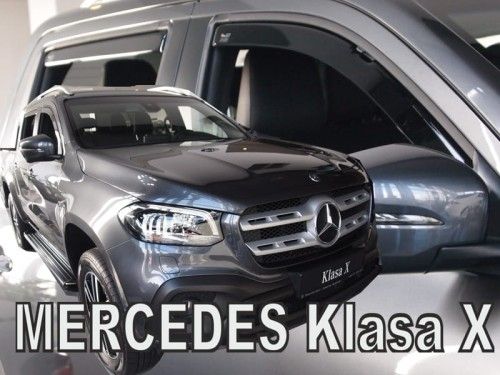 ВЕТРОБРАНИ ЗА MERCEDES X-CLASS (2017-2020) - 4БР. ПРЕДНИ И ЗАДНИ