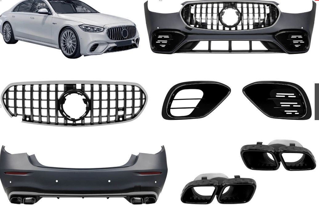 БОДИ КИТ AMG ПАКЕТ ЗА MERCEDES S-CLASS W223 (2021-2023) - S63