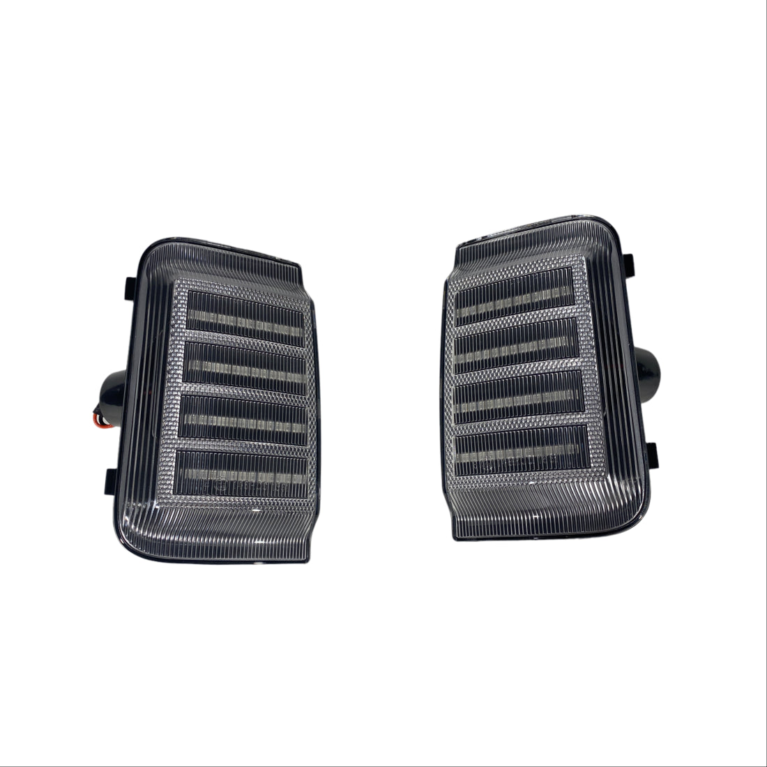 ДИОДНИ БЯГАЩИ МИГАЧИ ЗА ОГЛЕДАЛА ЗА  FIAT DUCATO / CITROEN JUMPER / PROMASTER (2006-2019) - ХРОМ