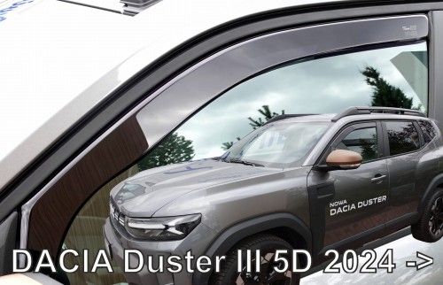 ВЕТРОБРАНИ ЗА DACIA DUSTER (2024+) - 2БР. ПРЕДНИ
