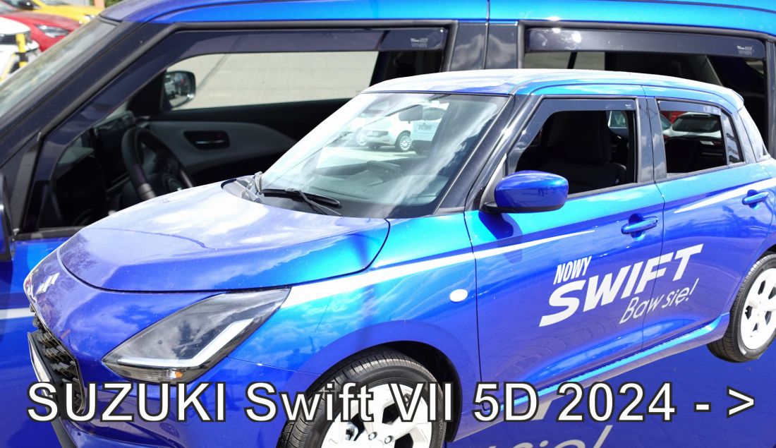 ВЕТРОБРАНИ ЗА SUZUKI SWIFT (2024+) - 4БР. ПРЕДНИ И ЗАДНИ