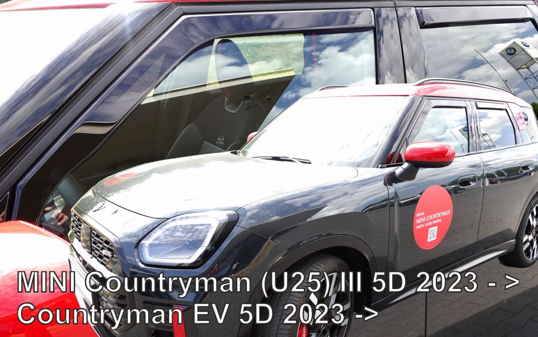 ВЕТРОБРАНИ ЗА MINI COUNTRYMAN (2023+) - 4БР. ПРЕДНИ И ЗАДНИ