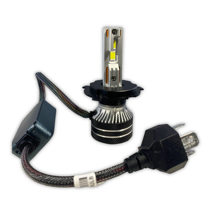 ЛЕД КРУШКИ - BI LED СИСТЕМА H4 STREETECH МОДЕЛ STN2 ЗА ФАРОВЕ - 150 000 ЛУКСА, 45W - CANBUS 6000K - 1500% ПОВЕЧЕ СВЕТЛИНА