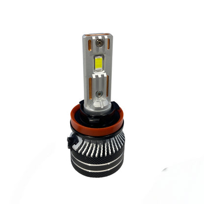 ЛЕД КРУШКИ - LED СИСТЕМА H11 / H8 / H9 STREETECH МОДЕЛ STN2 ЗА ФАРОВЕ - 150 000 ЛУКСА, 45W - CANBUS 6000K - 1500% ПОВЕЧЕ СВЕТЛИНА