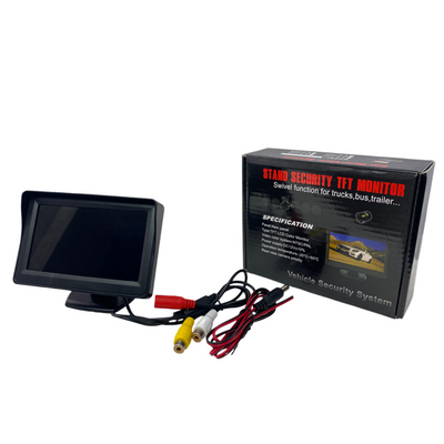 Цветен LCD дисплей 4,5" за камера за задно виждане