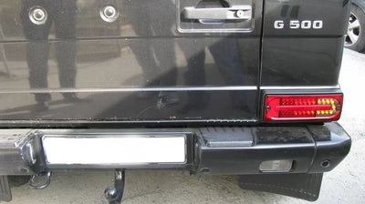 Диодни стопове за Mercedes W461/W463 G-CLASS (1990-2012) - с опушен мигач