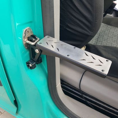 СТЕПЕНКА - СТЪПАЛО ЗА ВРАТА НА КОЛА, ДЖИП, БУС - ЗА АВТОБОКС ИЛИ БАГАЖНИК - СИН ЦВЯТ