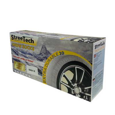 Текстилни вериги за сняг Streetech Pro Series - бял цвят - размер XXL - 2бр.