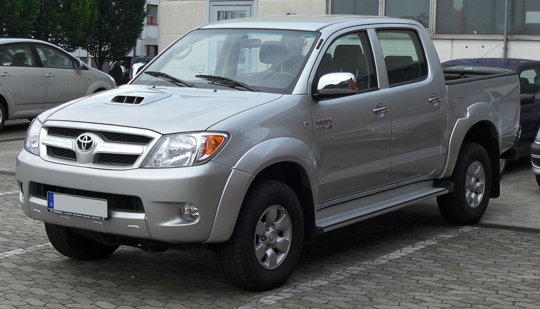 Спойлер Антикрило за Toyota Hilux (2012+)