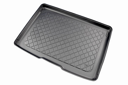 ГУМИРАНА СТЕЛКА ЗА БАГАЖНИК ЗА FORD FOCUS IV HATCHBACK / FOCUS ACTIVE (2018+) / FOCUS IV MILD HYBRID HATCHBACK (2020+); UPPER BOOT; FULL SIZE SPARE TYRE; VARIABLE BOOT FLOOR IN TOP POSITION