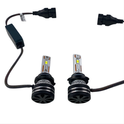 ЛЕД КРУШКИ - LED СИСТЕМА 9006 / HB4 STREETECH МОДЕЛ STN2 ЗА ФАРОВЕ - 150 000 ЛУКСА, 45W - CANBUS 6000K - 1500% ПОВЕЧЕ СВЕТЛИНА