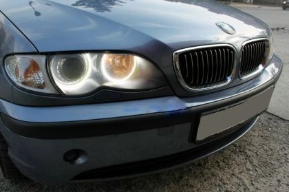 Ангелски Очи Диодни за BMW E46 компакт (2001+) - с 140 диода