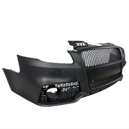 Предна броня за Audi A4 B7 8E (2004-2008) - S-Line Design с черна решетка
