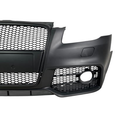 Предна броня за Audi A4 B7 8E (2004-2008) - S-Line Design с черна решетка