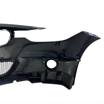 ПРЕДНА БРОНЯ ЗА BMW F30 (2012-2018) - M-TECH ДИЗАЙН С ОТВОРИ ЗА ХАЛОГЕНИ, БЕЗ ПАРКТРОНИК