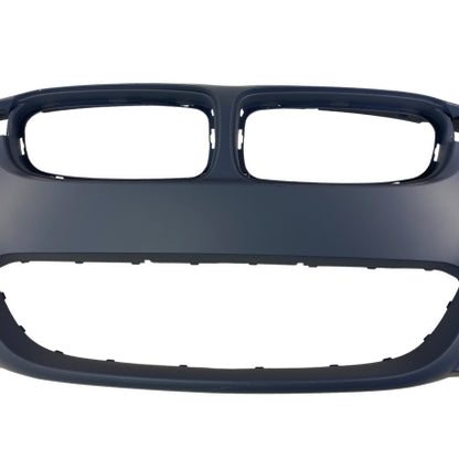 ПРЕДНА БРОНЯ ЗА BMW F30 (2012-2018) - M-TECH ДИЗАЙН С ОТВОРИ ЗА ХАЛОГЕНИ, БЕЗ ПАРКТРОНИК