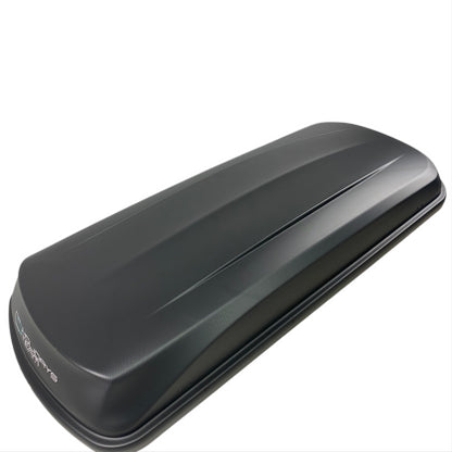 АВТОБОКС JUNIOR XTREME 2 195X78X39CM С 85 MM КРЕПЕЖИ,С ДВУСТРАННО ОТВАРЯНЕ С КЛЮЧ, 450 ЛИТРА - ЧЕРЕН