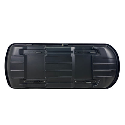 АВТОБОКС JUNIOR XTREME 2 195X78X39CM С 85 MM КРЕПЕЖИ,С ДВУСТРАННО ОТВАРЯНЕ С КЛЮЧ, 450 ЛИТРА - ЧЕРЕН