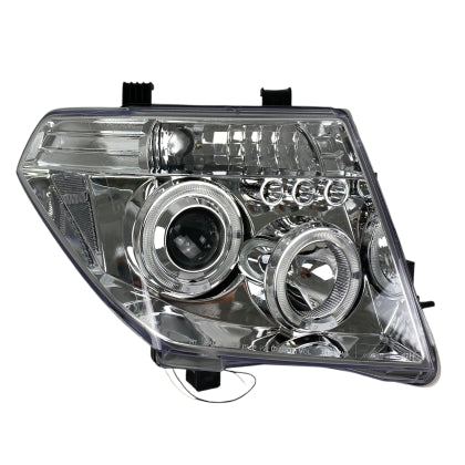 Кристални фарове за Nissan Navara / Pathfinder (2005-2009) - хром