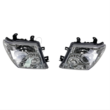 Кристални фарове за Nissan Navara / Pathfinder (2005-2009) - хром