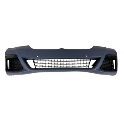 ПРЕДНА БРОНЯ ЗА BMW G30 (2020+) - M-TECH С ОВТОРИ ЗА ПАРКТРОНИК