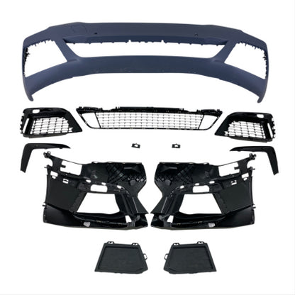 ПРЕДНА БРОНЯ ЗА BMW G30 (2020+) - M-TECH С ОВТОРИ ЗА ПАРКТРОНИК