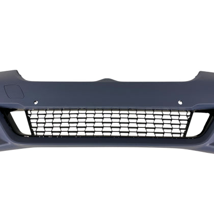 ПРЕДНА БРОНЯ ЗА BMW G30 (2020+) - M-TECH С ОВТОРИ ЗА ПАРКТРОНИК