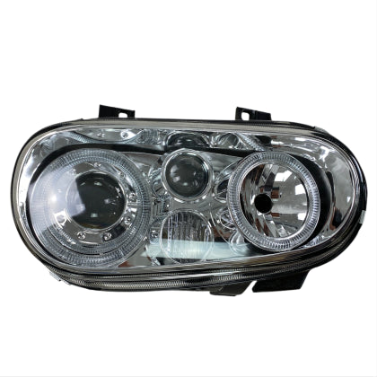 Кристални фарове  Angel Eyes GOLF IV R32  - хром