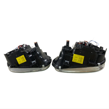 Кристални фарове  Angel Eyes GOLF IV R32  - хром