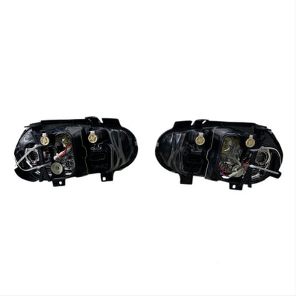 Кристални фарове  GOLF IV R32  - хром