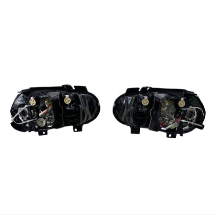 Кристални фарове  GOLF IV R32  - хром