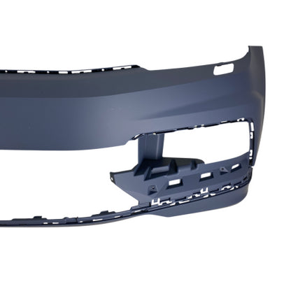 ПРЕДНА БРОНЯ ЗА VW PASSAT B8 (2014+) - R ДИЗАЙН С ЧЕРНА РЕШЕТКА