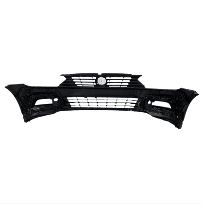 ПРЕДНА БРОНЯ ЗА VW PASSAT B8 (2014+) - R ДИЗАЙН С ЧЕРНА РЕШЕТКА